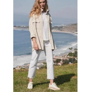 Frank & Eileen Monaghan Crop Raw Hem Jeans